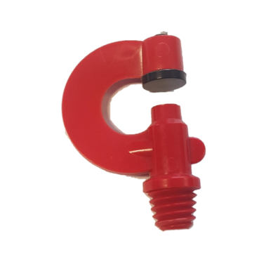 VdL Boogsproeier, rood, sproeiboring 2,75 mm, 3/8" WW bu.dr.