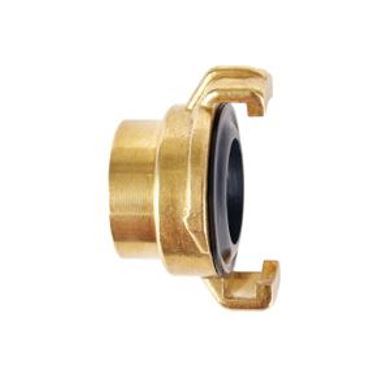 Geka messing koppeling, max. 10 bar, bi.dr.