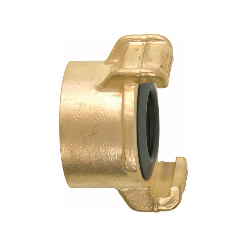 Geka messing Plus snelkoppeling, max. 40 bar, bi.dr.