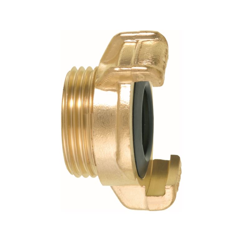 Geka messing Plus snelkoppeling, max. 40 bar, bu.dr.