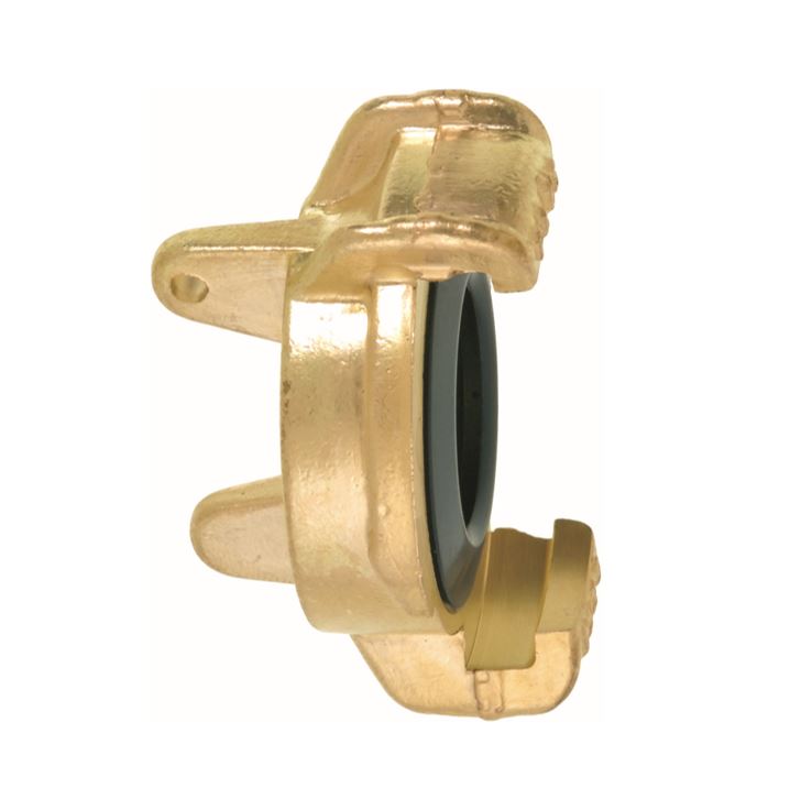 Geka messing Plus snelkoppeling, max. 40 bar, blind