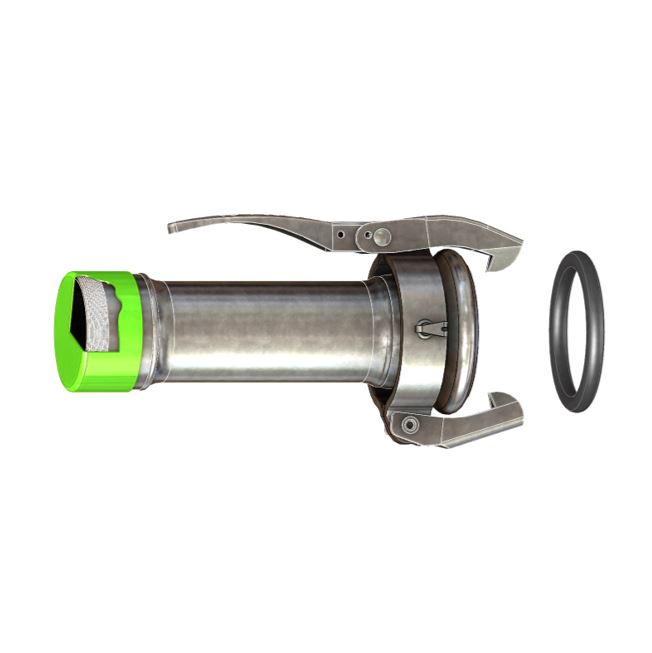 Cardan Moeder-deel bu.dr., verzinkt, IT