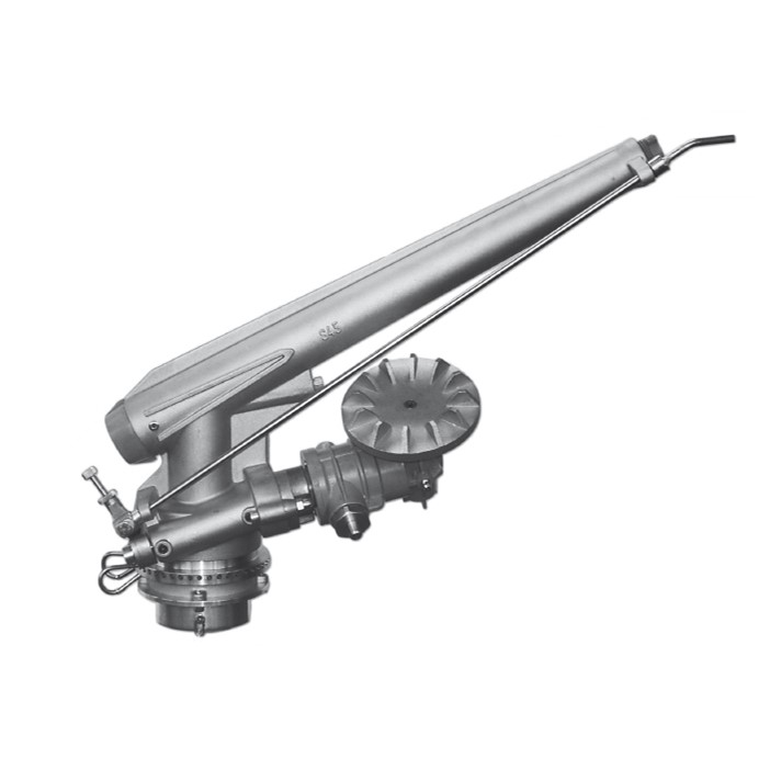 Nodolini sproeier type S45 2", sector, 2" bi. dr.incl. 4 nozzles