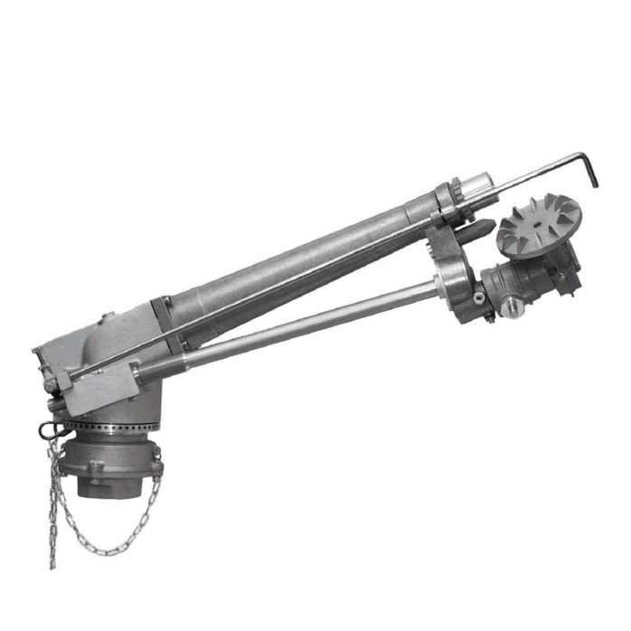 Nodolini sproeier type S60E - 25°, sector, DIN DN 50 FLENS, BSP-F bi. dr.incl. 7 nozzles