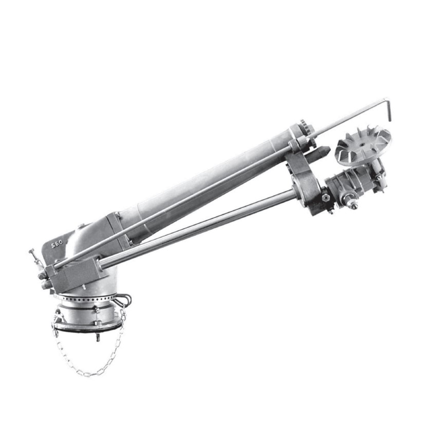 Nodolini sproeier type S60 - 25° REVOLVING, sector / rondgaand, 2 1/2" BSP-F bi. dr.incl. 6 nozzles