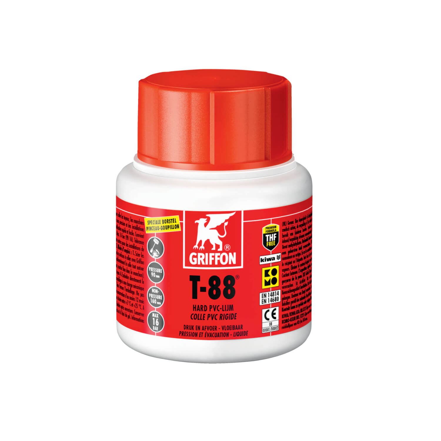 Griffon PVC lijm T-88, Kiwa